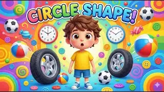 CIRCLE SHAPE SONG FOR KIDS