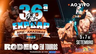 36ª EXPOAP | 06/09/2025 - RODEIO EM TOUROS PROFISSIONAL