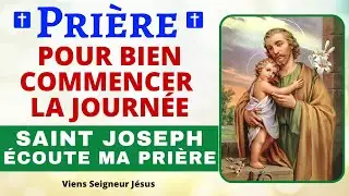 PRI&Egrave;RE DU MATIN &Agrave; SAINT JOSEPH ✨ SAINT JOSEPH GUIDE-MOI TOUT AU LONG DE CE JOUR