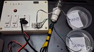 WORKING OF FULLY AUTOMATIC WATER PUMP CONTROLLER