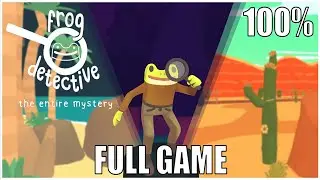 Frog Detective: The Entire Mystery 100% Full Gameplay Walkthrough + All Achievements (No Commentary)