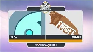 Arc 6 vs FNRGFE (Map 2) | OW Contenders Season Zero: North America [Group Stage]