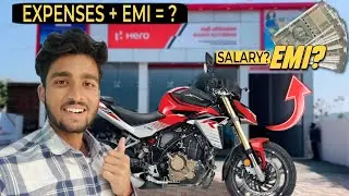 Hero Xtreme 250R EMI, FINANCE, EXPENSES, MILEAGE, INCOME - Full Details
