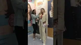 Watch Exclusive Interview of Dina Umarova (Bluesky Nail) #hbs2025 #nailart #bluesky