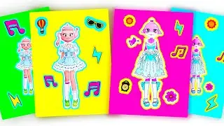 Pushing Visual Limits! Reshaping Fantasy Girls with Neon Colors, This Craft Is So Therapeutic!💕