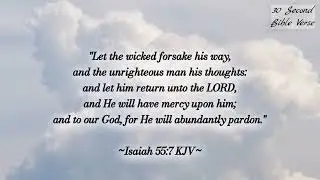Isaiah 55:7 kjv