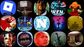 Roblox 💥 TV Head Escape 3D 💥 Nextbot Chasing 2 💥 Siren Head 💥 Monster Shooter 💥 Horror Face💥