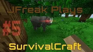 SurvivalCraft - RHINO CHASED ME ! #5