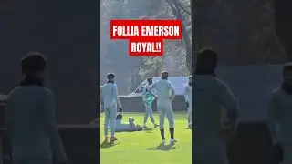‼️FOLLIA IN ALLENAMENTO DI EMERSON ROYAL SU JOVIC #acmstyle #acmilan #calcio #rossoneri #viralvideo