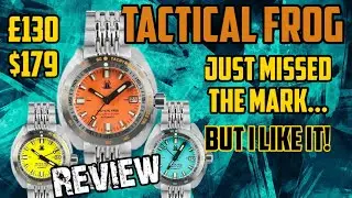 🌟Tactical Frog 🐸 🌟 3 colours! Full Watch Review | The Watcher