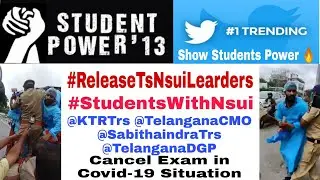 Twitter Trending | #ReleaseTsNsuiLeaders | We Want Justice | Cancel Exams | Save Students from Covid