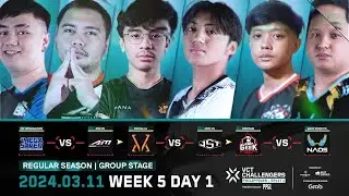 [EN] 2024 VALORANT Challengers PH - Split 1 - Regular Season W5D1