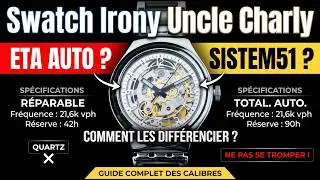 La Swatch Irony Uncle Charly et Calibre SISTEM51 - La V&eacute;rit&eacute; & Mea Culpa