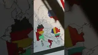 Drawing Poland on my map of Europe (day 3 pt 5)