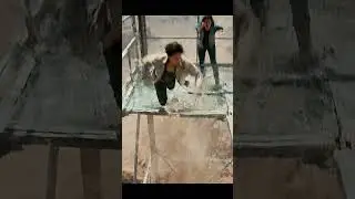 &ldquo;One Final Hit&hellip; and the Glass Floor Completely Collapses 😱&rdquo; #glassfloor #fearofheights #prank