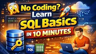 Learn SQL Basics in 10 Minutes | SQL Tutorial For Beginners | Class - 1