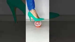 ASMR Squishy vs High Heels Crushing | Crunchy & Satisfying Oddly Sounds 👠 #shorts #ytshorts #crush