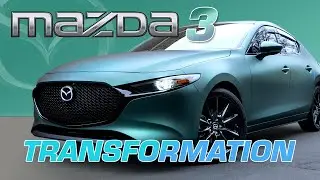 Изменение цвета Mazda 3