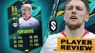 FIFA 21 EMIL FORSBERG PLAYER REVIEW - PLAYER MOMENTS 86 EMIL FORSBERG REVIEW - FIFA 21 ULTIMATE TEAM