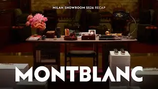 MONTBLANC Around The World: Milan Showroom | &ldquo;Let&rsquo;s Write&rdquo;