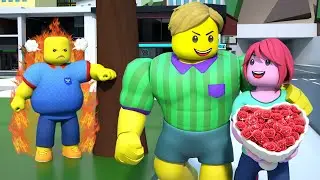 ROBLOX Brookhaven 🏡RP: История любви толстяка | Pop Roblox