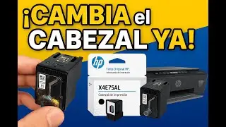 Tutorial Completo: Reemplazo del Cabezal en HP Smart Tank 515 e impresora similares