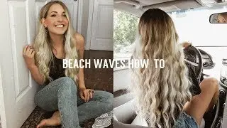 BEACH WAVES HOW-TO | ouai wave spray review