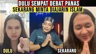 Alhamdulillah,Sepertinya Hati Wanita ini Mulai Membuka Hidayah,Minta Diajarin Islam Ke Ust Yusuf PI