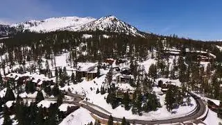 Aerial View of Mammoth Mountain/Eagle Lodge and Ski-In-Ski-Out Condos in Mammoth Lakes for sale