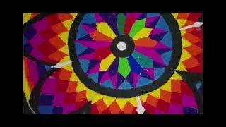 र. द. ओसवाल विद्यालय जांब - त्रिपुटी रंगावली दालन सन २० २५ - २६