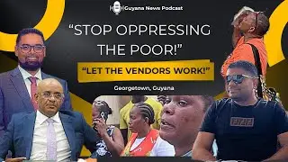 THIS IS DICTATORSHIP!! Azruddin Mohamed Explodes After Vendors Barricaded AT STABROEK 