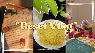 Reset Vlog🎀✨ | A Productive & Cozy Day 🤍✨ | Malayalam Vlog