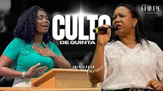 CULTO DE QUINTA - AO VIVO - 15/01/2026 - DIR.: VIVIANE TELES / PREG.: GIZELLE M.