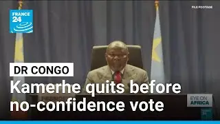 DRC's Kamerhe quits before no-confidence vote &bull; FRANCE 24 English