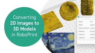 Converting 2D Images to 3D Models in RoboPrint