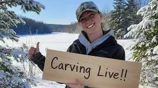 Chainsaw Art - Live making wall decor with wood slabs! (pt 2)
