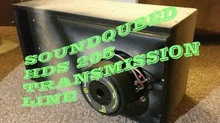8-дюймовый сабвуфер в линейке передачи/FLEX-Soundqubed HDS 208