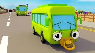 The Best Baby Bus Songs | Bus Nursery Rhymes & Kids Songs | Wheels On The Bus | Gecko's Garage