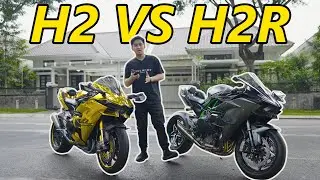 PERBEDAAN NINJA H2 EMAS DAN NINJA H2R !
