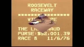 1976 Roosevelt Raceway MISTY RAQUEL The Lady Maud Jerry Graham