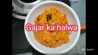 Gajar ka halwa recipe #viralvedio #food #cookingchannel 