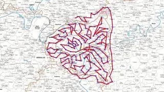 #0174 - 95 - Sarcelles - Groslay - 3 km (639.8 km)