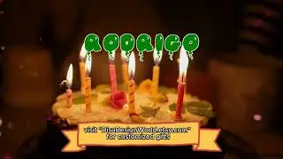 Happy Birthday RODRIGO   Happy Birthday Song   Birthday Wishes   Birthday Party