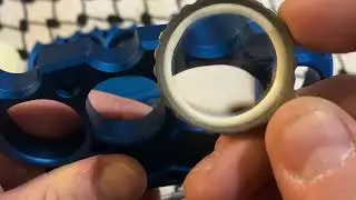 Checking Out the Anodization NCC Knives Knuckles Grapnel Horned/Spiked Knuckle - Blue Aluminum