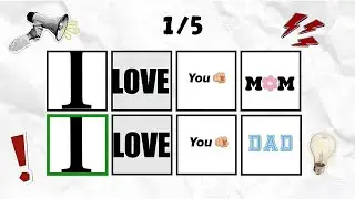 Say the word on beat! Challenge Mom and Dad