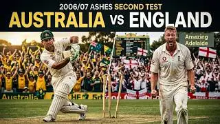 2006/2007 Ashes: Second Test: Australia vs England