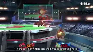 Tilt Attack Pikachu using Assist Trophy fighting on Flat Zone || Switch