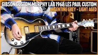 Gibson Custom Murphy Lab 1968 Les Paul Custom | Argentine Grey - Light Aged