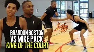 5-Star SG Brandon Boston Jr. 1V1 King Of The Court VS Double Trouble Training