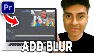 Как добавить эффект размытия в Adobe Premiere Pro! - Учебное пособие